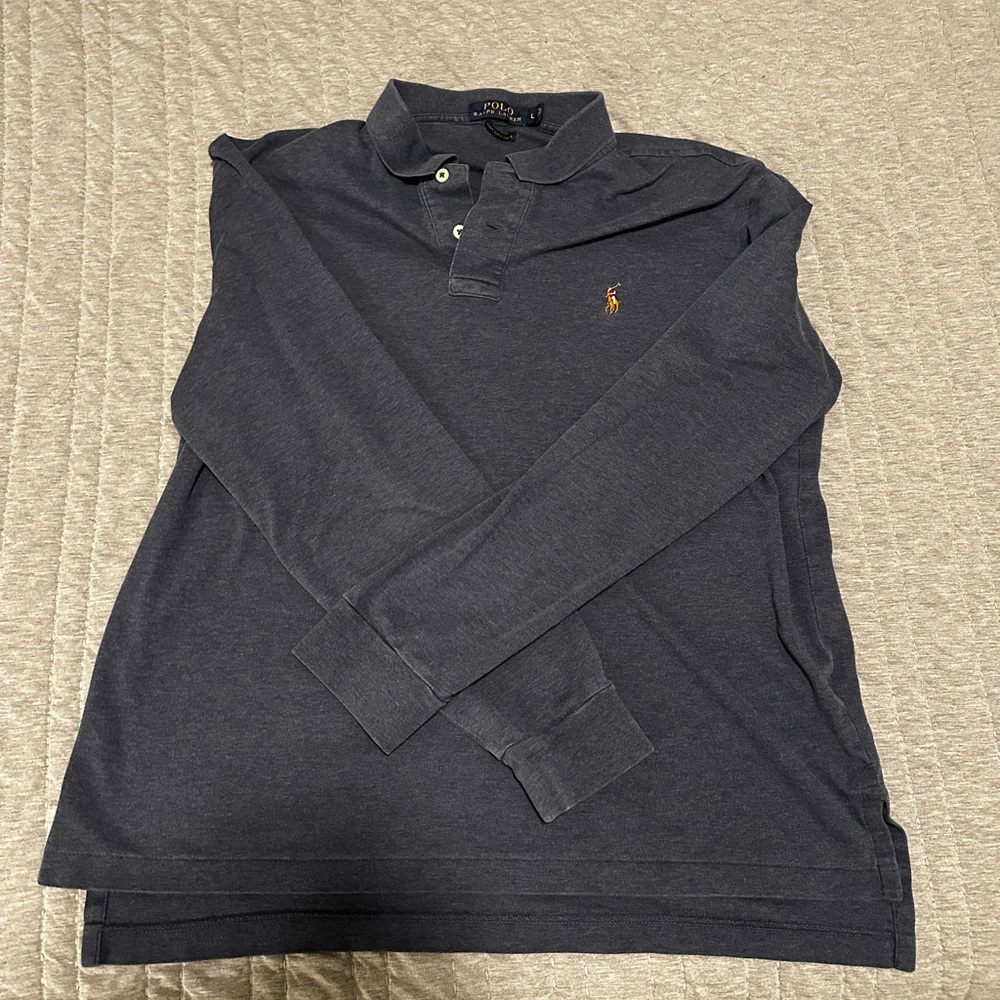 Polo Ralph Lauren Long Sleeve Polo - Size L